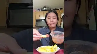 Let's eat #eating #mango #sarapan #snacks #bagoongalamang #food