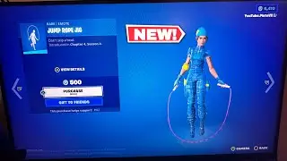 Fortnite Item Shop NEW JUMP ROPE JIG EMOTE! [October 4th, 2023]