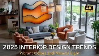 Latest 2025 Interior Design Trends Vibrant Colors and Innovative Lighting Ideas