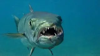 Большая барракуда - сильна и очень опасна