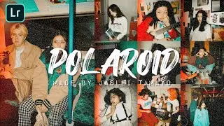 POLAROID LIGHTROOM PRESET | How to Edit Polaroid Preset Lightroom | Free DNG & XMP Tutorial
