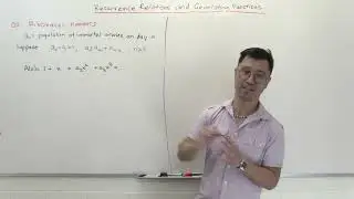 Recurrence Relations and Generating Functions
