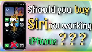 Should you buy siri not working iPhone ? || How to Check iPhone parts change or not !  MUST WATCH⚠️