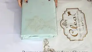 Элитное постельное белье Cleo арт  059 SG