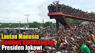 Luar Biasa, Jutaan Masyarakat Rela Begini, Demi Presiden Jokowi