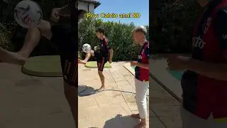 Calcio anni 80 😂 #calcio #anni80 #ragazze