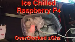 Raspberry Pi 4B 2Ghz Water Proof Overclock Test!!