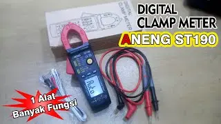 Digital Clamp Meter Aneng ST190 Multimeter Digital // Berbagi Cerita Multimeter