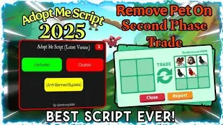 [NEW] Adopt Me Trade Scam Script | Freeze Trade, Remove Pet On Second Trade, Auto Farm Script!