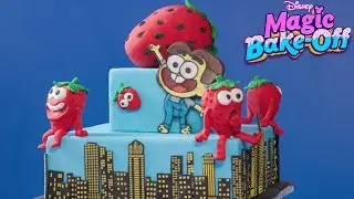 🍓Big City Greens Strawberry Cake | Disney’s Magic Bake-Off | Disney Channel UK