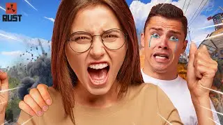 RAGING SUPER COWARD retreats behind HIS WIFE & DESTROYS HIS OWN BASE!!
