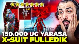 150.000 UC'LİK YENİ 7 SEVİYE YARASA X-SUİT GELDİ FULLEDİK!! 0 UC RAMAZAN PAKETİ!!  | PUBG MOBILE
