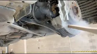 Cryoblasting (Dry Ice Blasting) the 2003 MB SL55 AMG at Lugnutz