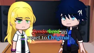 GENDERBEND AU REACT TO ORIGINAL [ADRIA & MARION] [MLB]