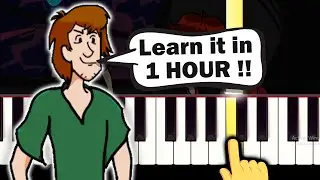 What's New - Friday Night Funkin vs Shaggy Mod - EASY Piano tutorial