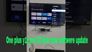 OnePlus Tv New Software update | Y1S Pro 50 inch Smart Tv | Oxygenos 10 