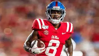 Ole Miss WR Elijah Moore Highlights