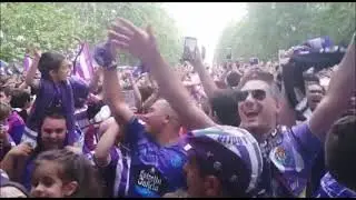 Así ha sido la celebración del ascenso del Real Valladolid