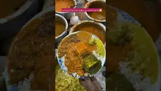 7 in 1 Punjabi Thali of Nehru Place😳🤩  