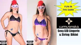 Sexy Lingerie Bikini Festival LED Try On Haul 2022 Discount Code 