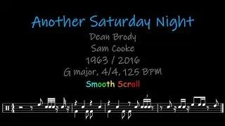 Another Saturday Night, Chords, Lyrics and Timing