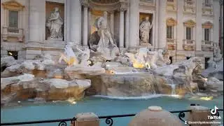фонтан ⛲️ Треви в Риме,Италия 🇮🇹🏟