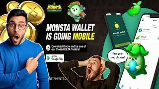 MONSTA WALLET IS GOING MOBILE #MONI #STT #monstainfinite #MrCryptoHUNTER