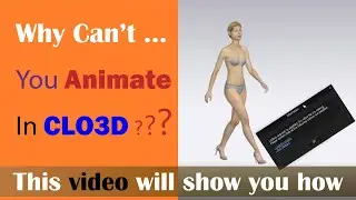 How to Animate in CLO 3D Essential for Windows/PC