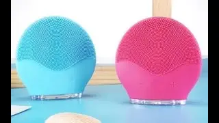 Ультразвуковая губка щетка для очищения лица вибрационная для удаления черных точек на Алиэкспресс