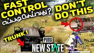 PUBG New State Car Control Explain & Tips in Tamil