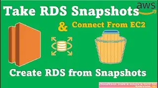 Restore an AWS RDS instance from snapshot | Backup & restore AWS RDS instance with Snapshots