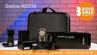 Купить вспышку Godox AD200 🔴 ОБЗОР 🔴 комплектация