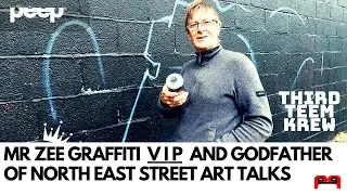 peep® Mr Zee Graffiti VIP and Godfather of North East Street Art talks Aerosol Manifestations.