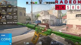 RX 580 8GB : Counter Strike 2 - 1080p Low Settings (Tested in 2024)