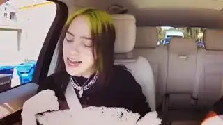 everytime billie sang in james corden's carpool karaoke