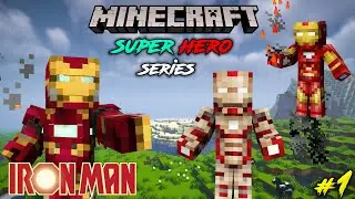 Iron Man Full Armor Set With Nano Particles In Minecraft | In Telugu | GMK GAMER