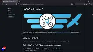 Fixing the INAV Version Error 'this firmware version is not supported this version of configurator'