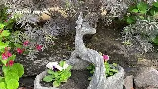 Много камней на альпийской горке?