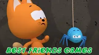 MEOW MEOW KITTY GAMES 😸 BEST FRIENDS GAMES 🐣🐯 Playing a game with KOTE