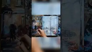 Как написать дождливый город