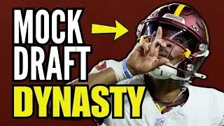 2025 Dynasty Startup Mock Draft (Superflex w/ Rookies!)