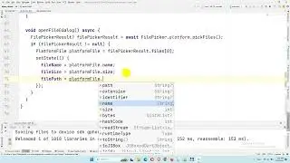 Pick Single File With File Picker In Flutter