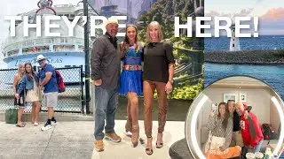 PARENTS WEEK (part I) 🛳️❤️ last month onboard, guest privileges, work days off!