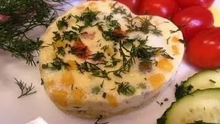 Готовим в Пароварке. Омлет с Овощами на Пару