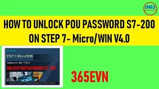 Unlock or Read pou password s7 200 plc on step7 - Automation tools