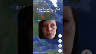 😰🤯 I Found Creepy Eyes In Real On Google Earth and Google Maps! 