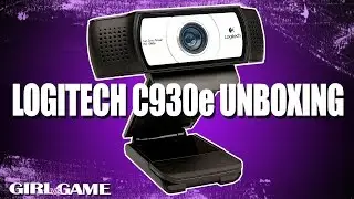 Logitech C930e Webcam Unboxing (1080p recording)