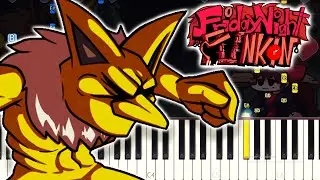 Safety Lullaby - Friday Night Funkin Lullaby - EASY Piano tutorial