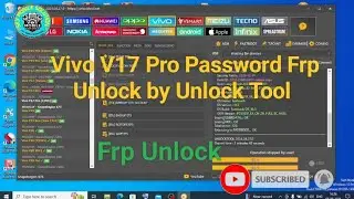 Vivo V17 Pro Password Pin Frp Unlock by Unlock Tool latest Video ll Vivo V17 Pro Frp Unlock Tool