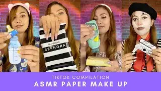 [ASMR 🎉] Tiktok Paper Make Up Compilation 5